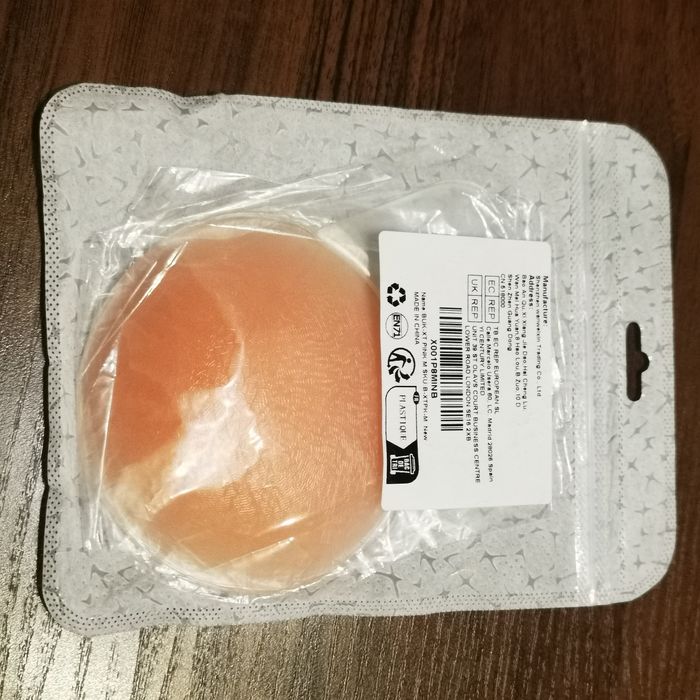 Wypełniające wkładki silikonowe w kolorze cielistym