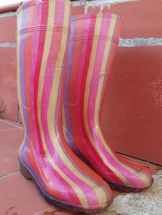 Galochas (botas borracha) coloridas