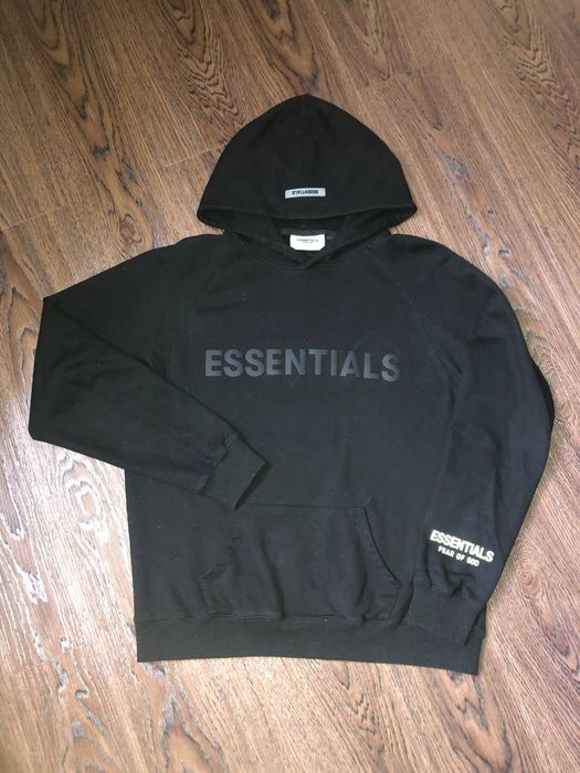 Essentials Fear of God худи пуховик drill trapstar