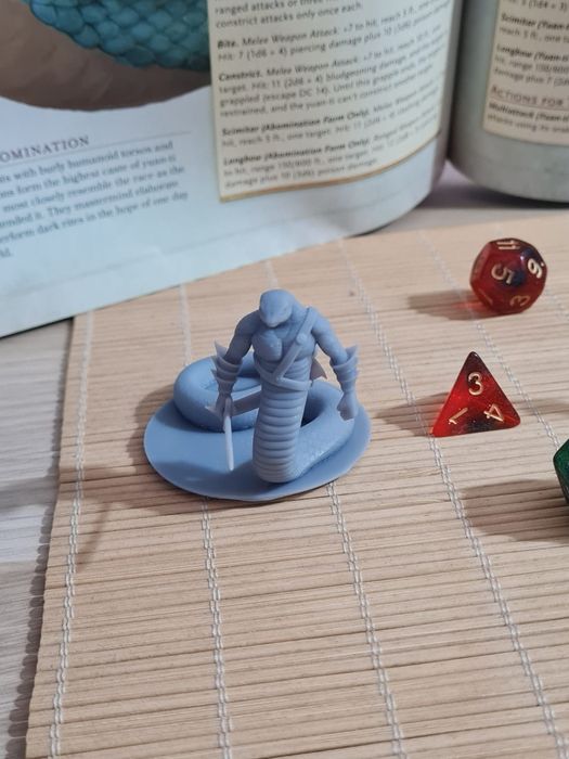 Miniaturas DnD Impressões 3D em Resina