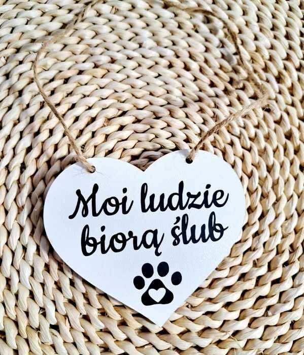 tabliczka ślubna moi ludzie biorą ślub wesele ślub dekoracje