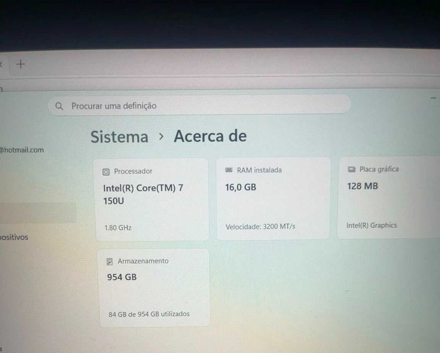 ASUS Vivobook 16 X1605VAP | Intel Core 7 | 16GB RAM | SSD 1TB | Como Novo
