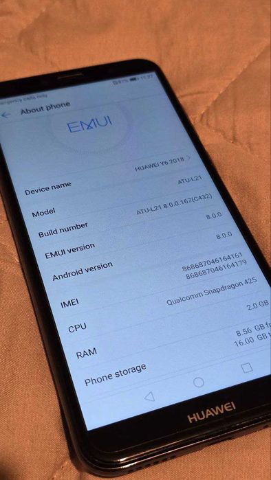 Huawei Y6 2018 (II Compact)
