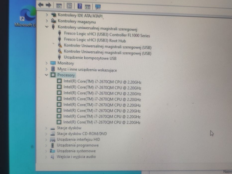 Laptop gamingowy Asus G74sx