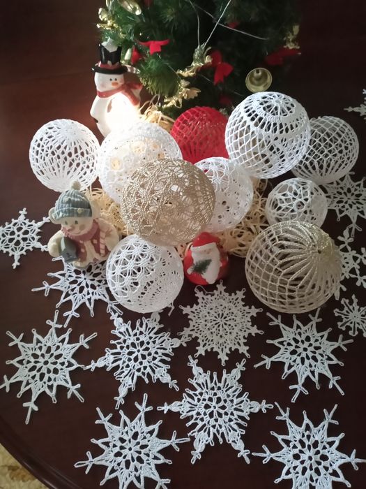 Новорічні ялинкові іграшки ручної роботи