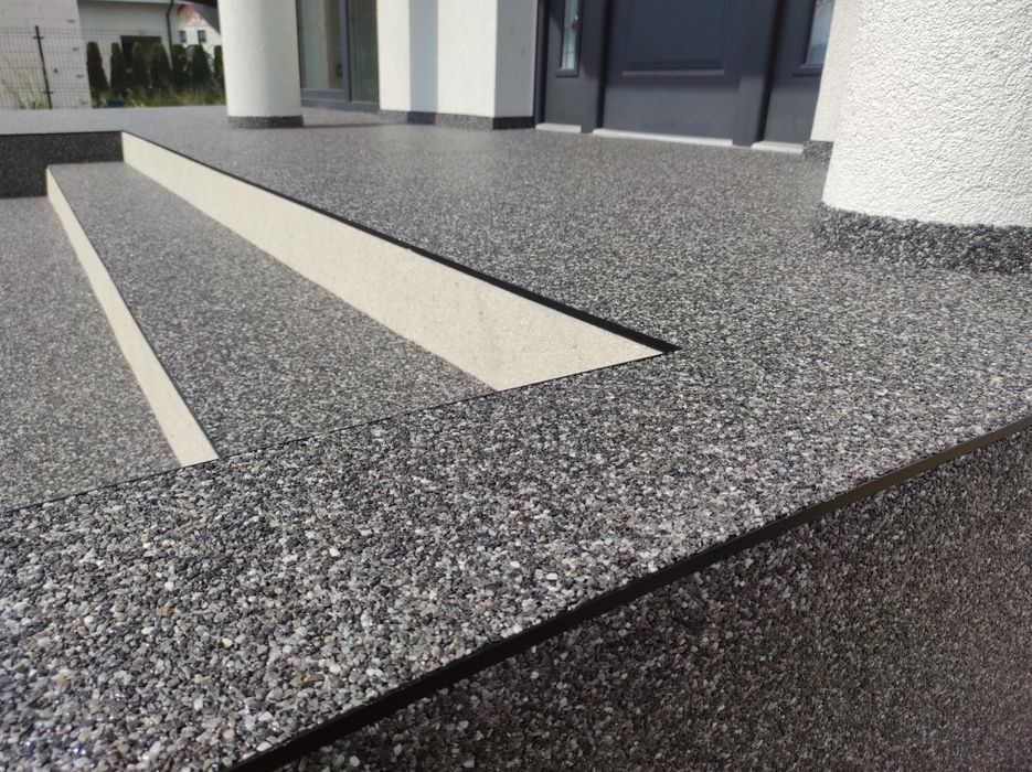 Kamienny Dywan Tarasy schody balkony podjazdy