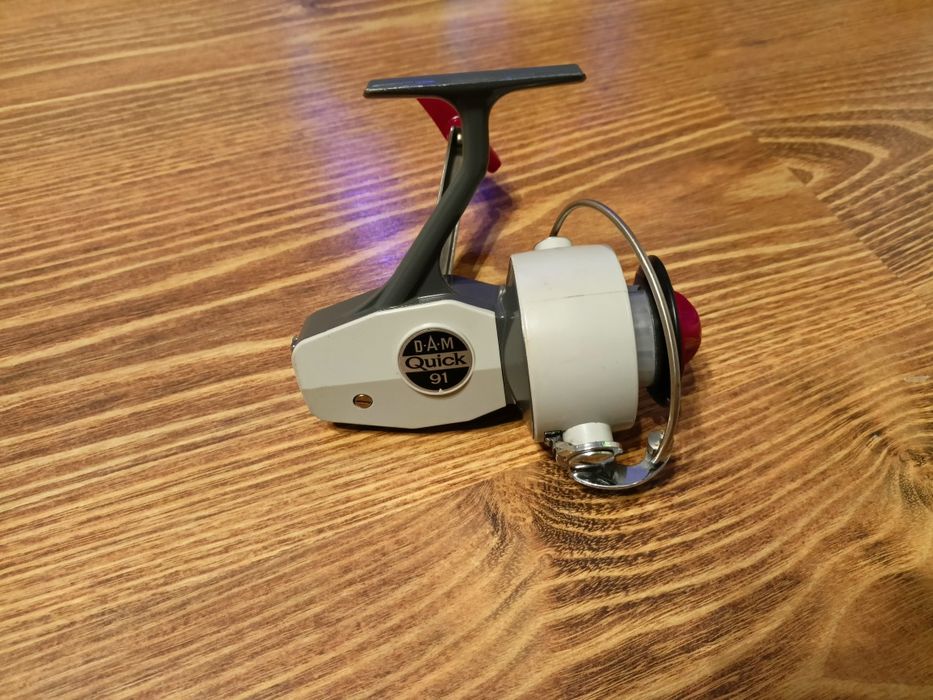 Dam Quick 91 tary zabytkowy kolekcjonerski niemiecki kołowrotek