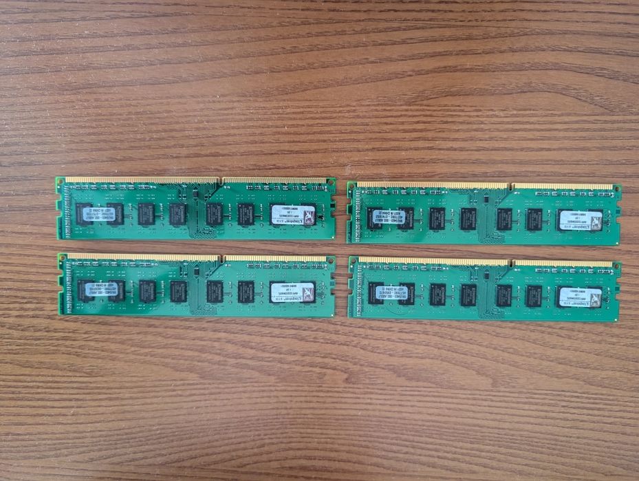 Kit memórias 4x2Gb (8Gb) DDR3 1333Mhz