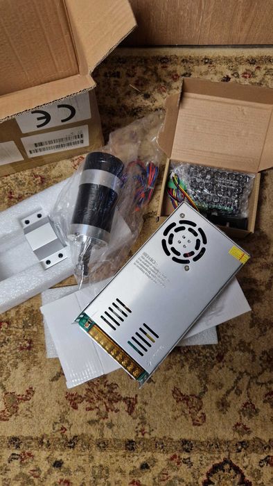 Motor de eixo sem escova ER11 400W para CNC