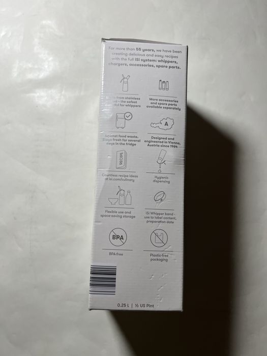 Сифон для сливок ISi Creative Whip