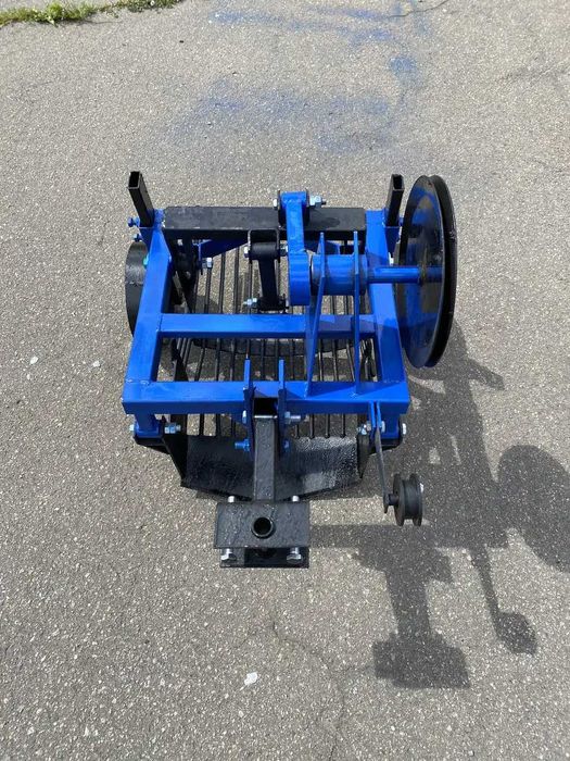 Картоплекопалка гуркотна для мотоблока часова ремінна з активним ножем