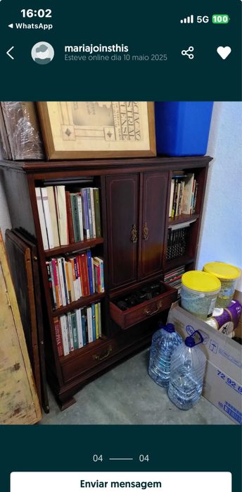 Pes madeira oara movel