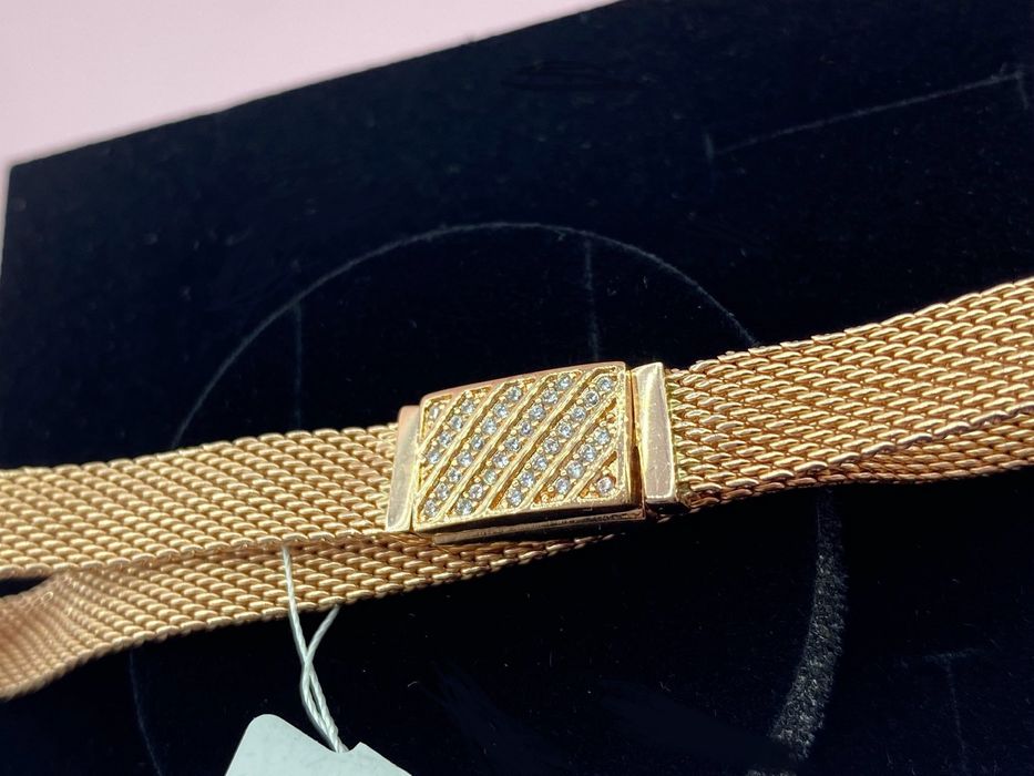 Оригінальний браслет Pandora Reflection Rose Pave Бірка/пломба