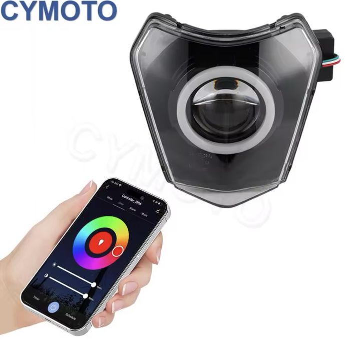 Rgb фара, лінзована оптика, для ktm kovi geon