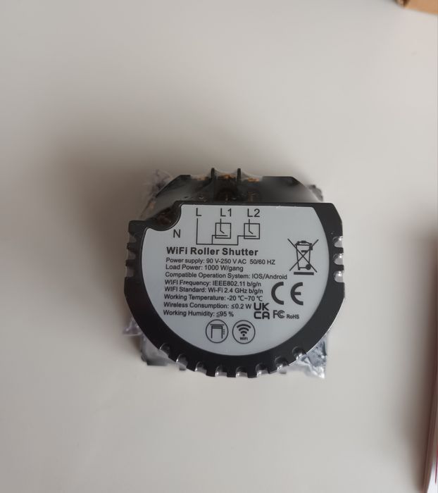 Podwójny Inteligentny Sterownik Rolet WiFi – BSEED (Zestaw)