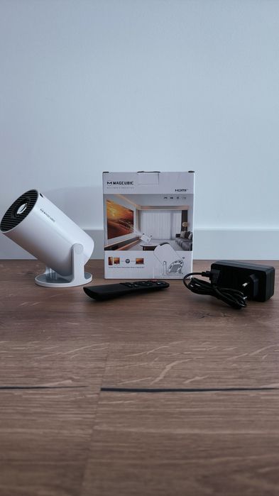 Projetor Portátil Android 14 Wi-Fi 6 Bluetooth