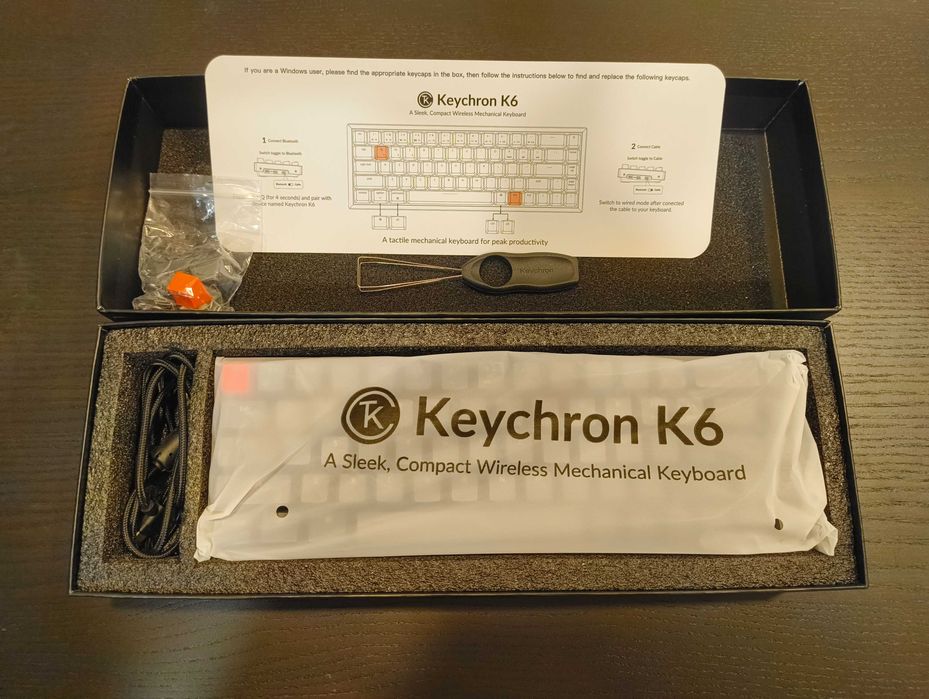 Teclado Mecânico Wireless Keychron K6