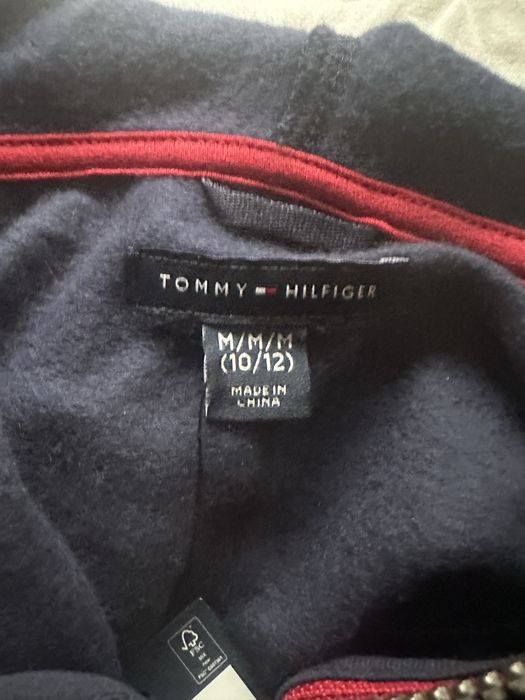 Rozpinana bluza z kapturem Tommy Hilfiger roz. M (10/12)