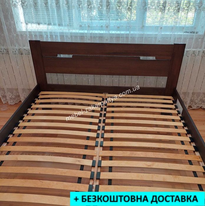 Купити ліжко з дерева. Двоспальне дерев'яне ліжко з бука. Ліжко з шухлядами. Кровать деревянная двуспальная. Ліжко 90,120,140,160,180х200. Доставка