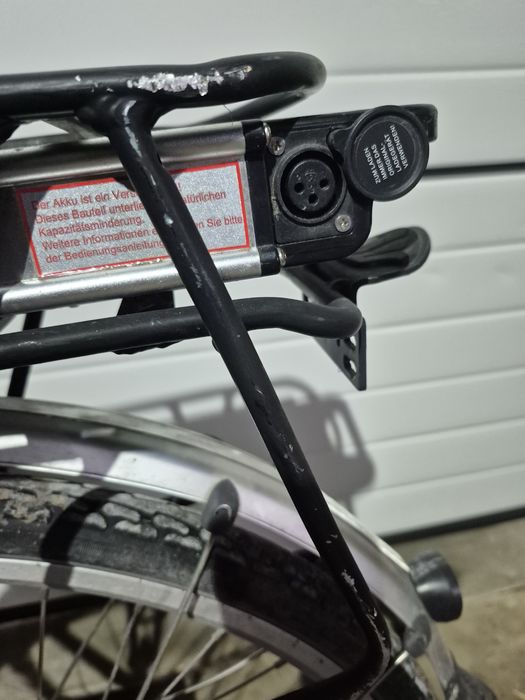 Електровелосипед дамка, мотор 8FUN.