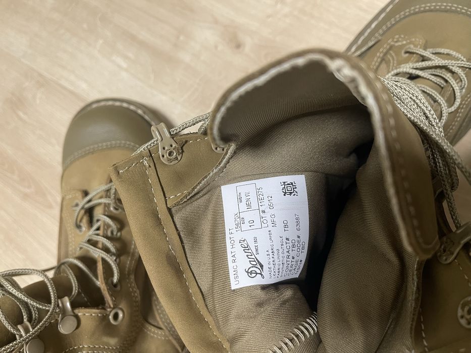 Берці літо/весна/осінь 44 Danner USMC RAT 15670Х, Coyote Brown