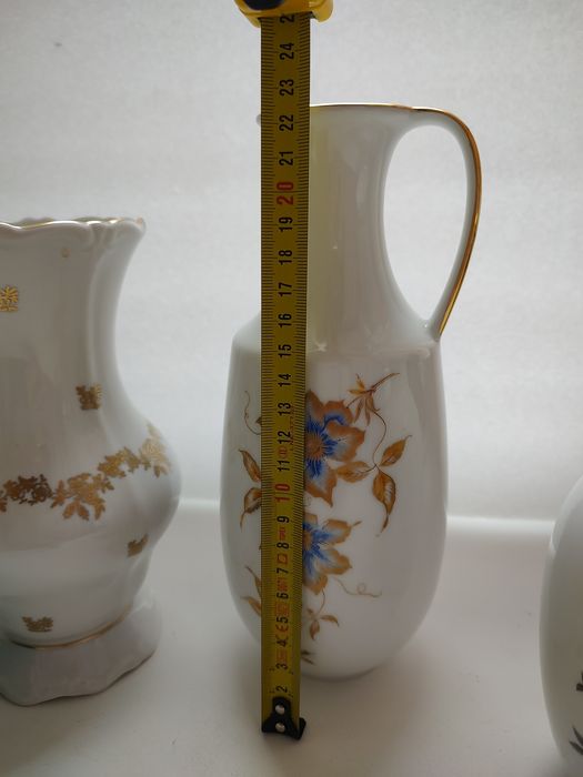 Вази Bavaria KPM, Kaiser,  порцеляна Німеччина, скло Іспанія