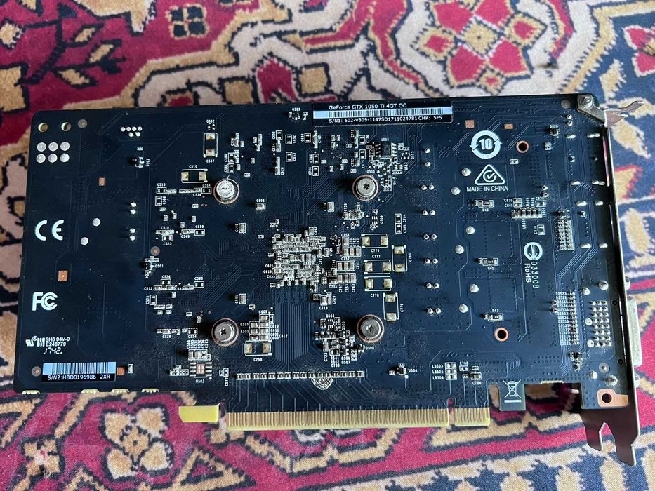 Karta graficzna MSI GeForce GTX 1050 Ti 4GT OC 4GB GDDR5