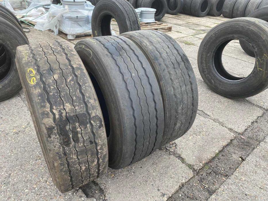 Opony używane 385/65r22.5 Bridgestone Duravis R-trailer 002 Evo 9-10mm