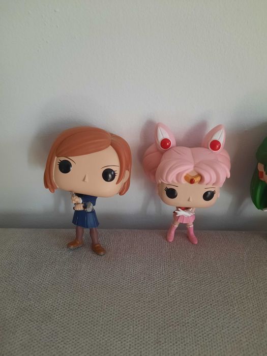 4 bonecos Funko Pop super sailor Moon