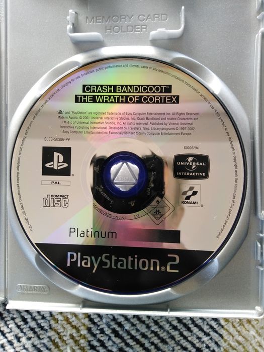 Crash the wrath of Cortex para playstation 2