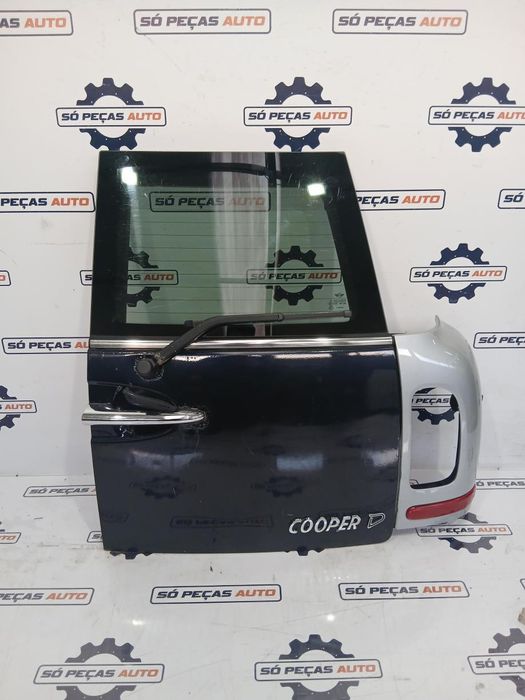 PORTA TRASEIRA DIREITA PRETO MINI COOPER D CLUB MAN R55 1.6D ANO: 116C