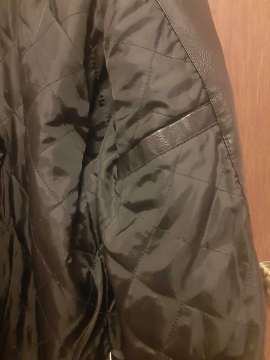 Kurtka - skóropodobna wzór motocyklowy