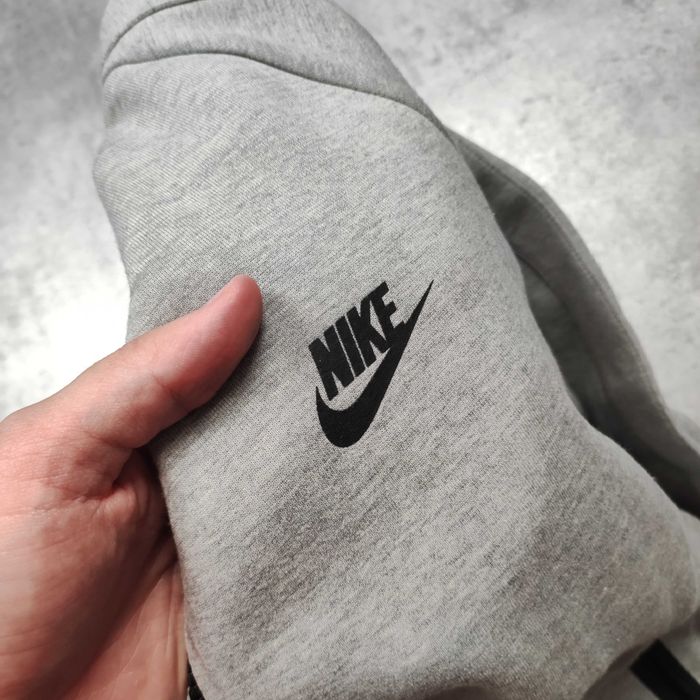 MĘSKA Bluza Rozpinana PREMIUM Nike Tech Fleece Sportswear Kieszenie Logo