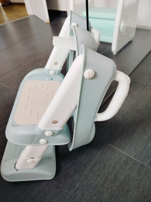 Дитяче складне сидіння на унітаз зі сходами та ручками