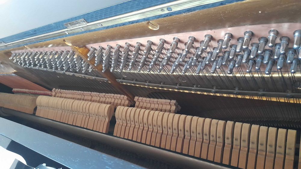 Pianino po renowacji