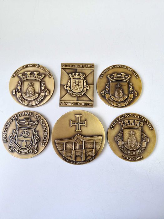 Medalhas de bronze commemorativas
