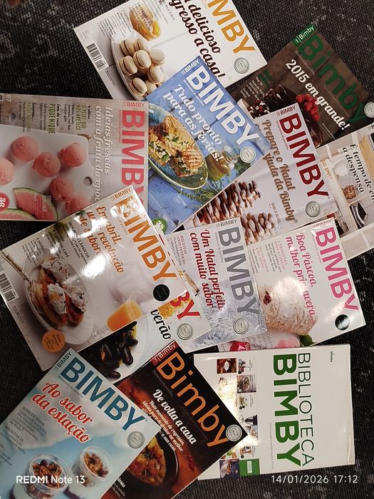 Revista várias da Bimby
