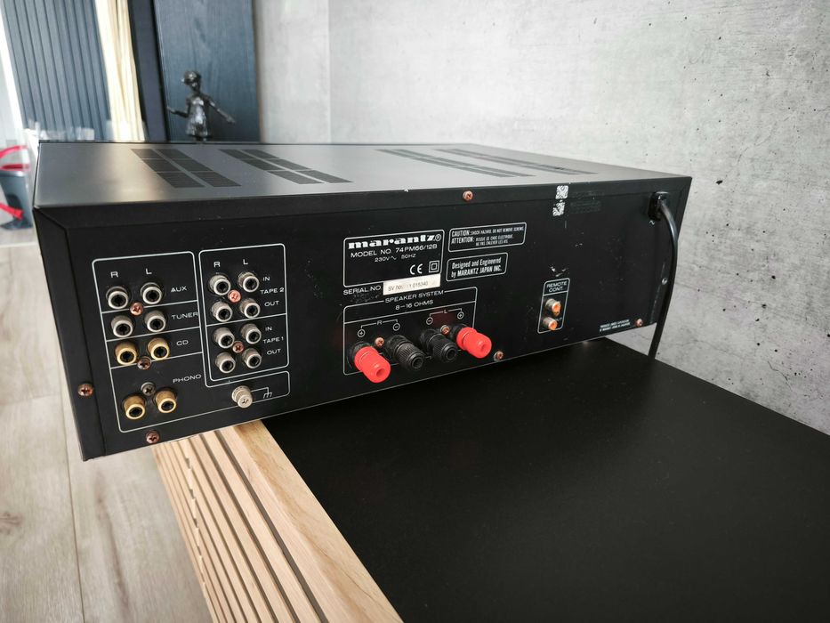 Marantz PM66 SE solidny wzmacniacz stereo z pilotem