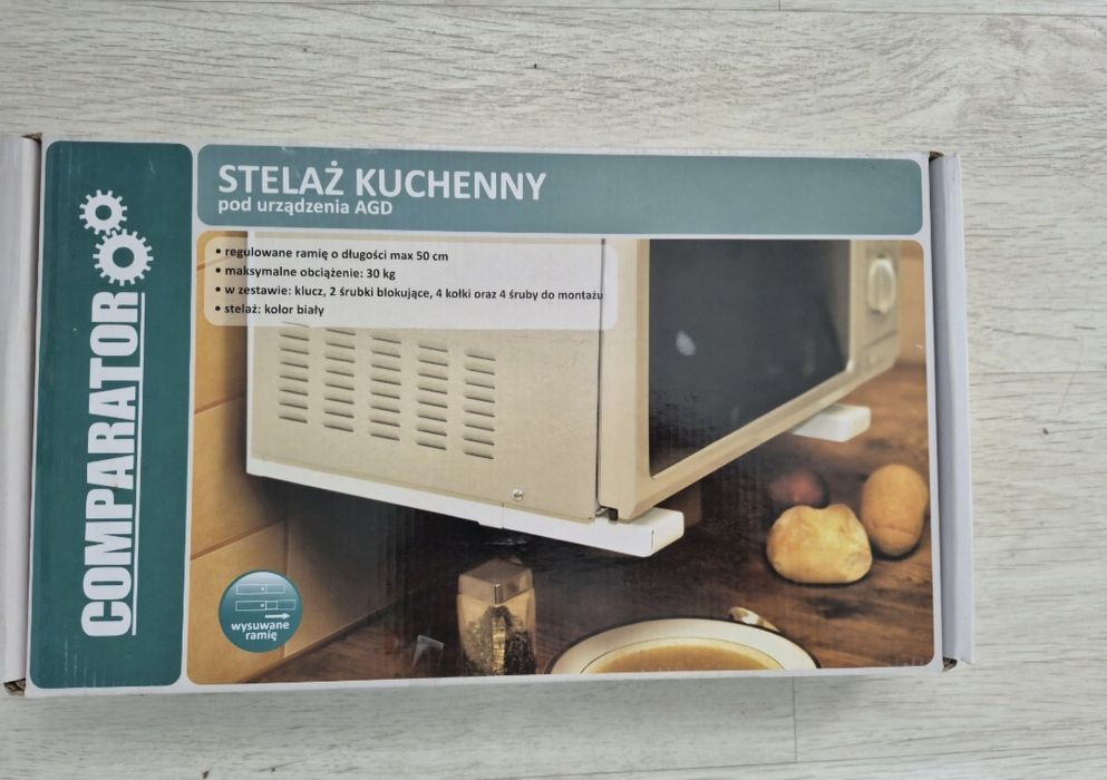 Stelaż kuchenny regulowany