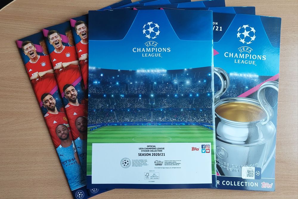 Champions League 20/21 - Album na naklejki