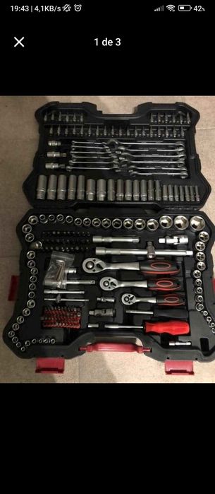 Caixa de ferramentas 215 pcs