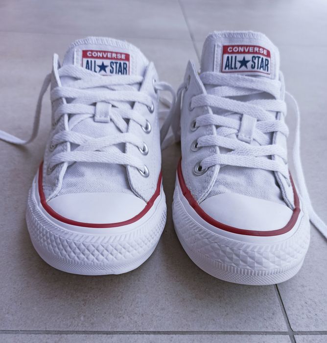 CONVERSE oryginalne białe trampki damskie rozmiar  36,5