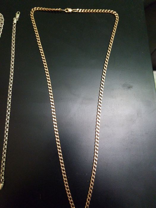 Цепочка золотая девяностых годов