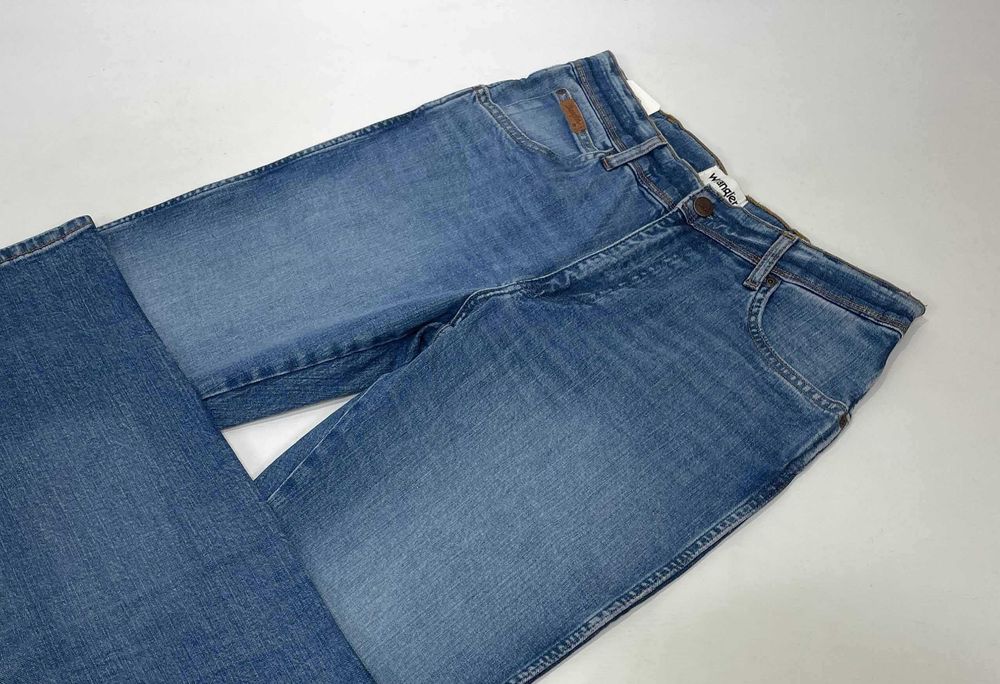 Spodnie męskie jeansy Wrangler Texas Slim 822 Prairie Blue W40 L32