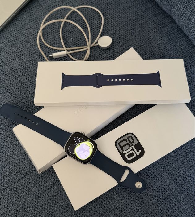 Apple Watch Series 10, 46 мм, M/L, Silver