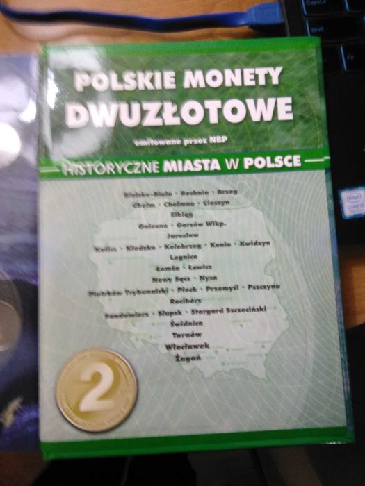 Album do monet  "Polskie monety dwuzłotowe"