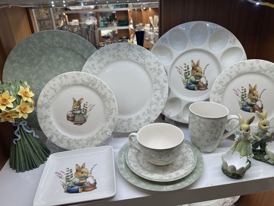 Посуда порцелянова