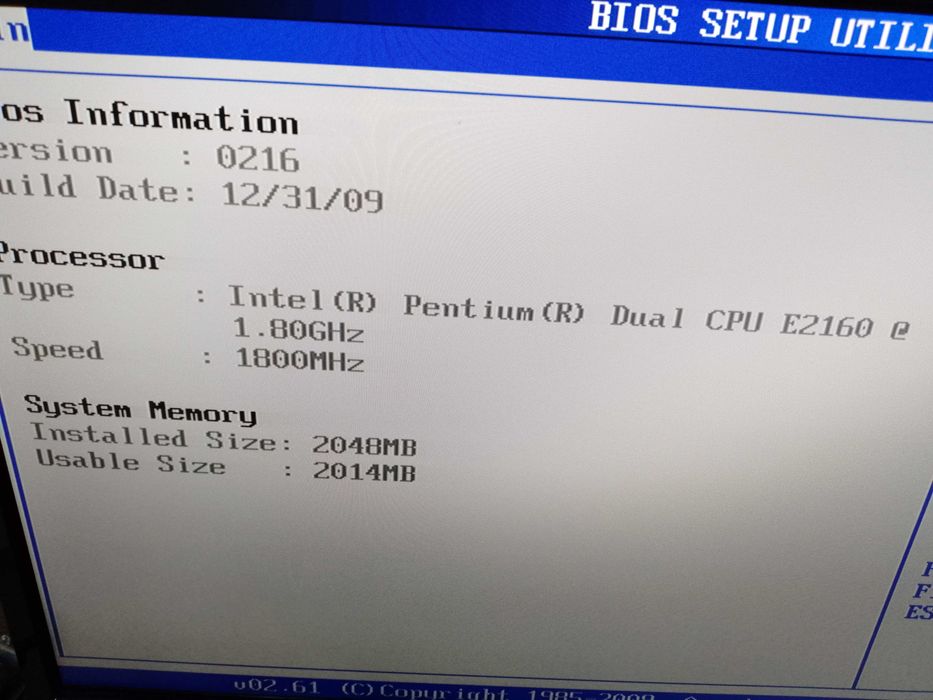 Мат плата P5G41-M LX2/GB + pentium e2160 + 1+1gb DDR2 (800)