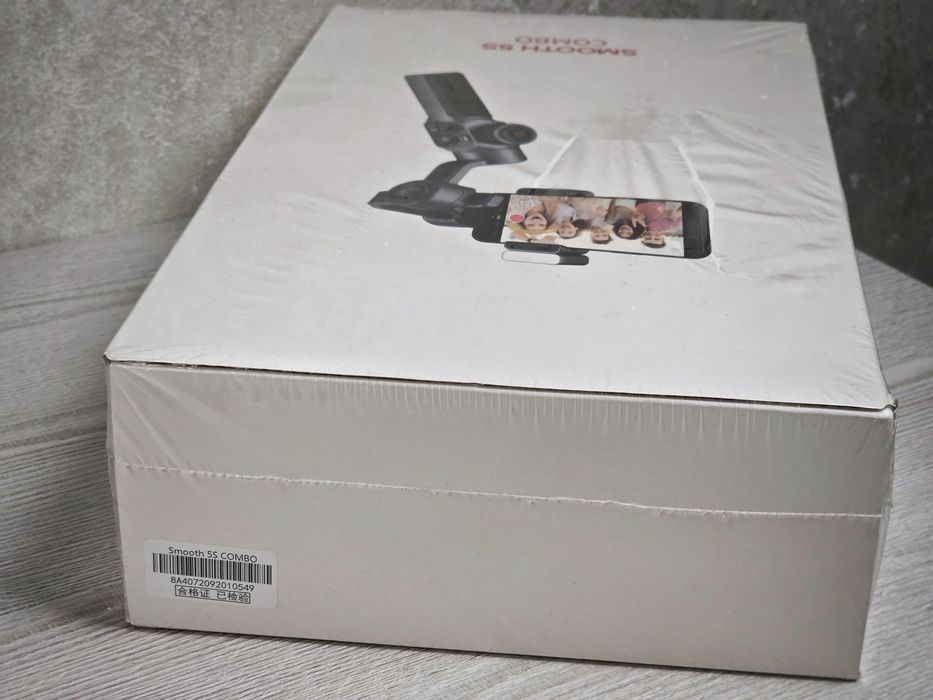 Стабілізатор для смартфону  Zhiyun Smooth 5S Combo Grey • НОВИЙ!
