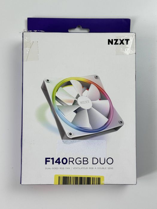 Wentylator do obudowy NZXT F140 RGB Duo White 140mm White (RF-D14SF-W1)